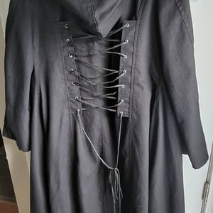 Dracula Clothing Cotton Hooded Coat